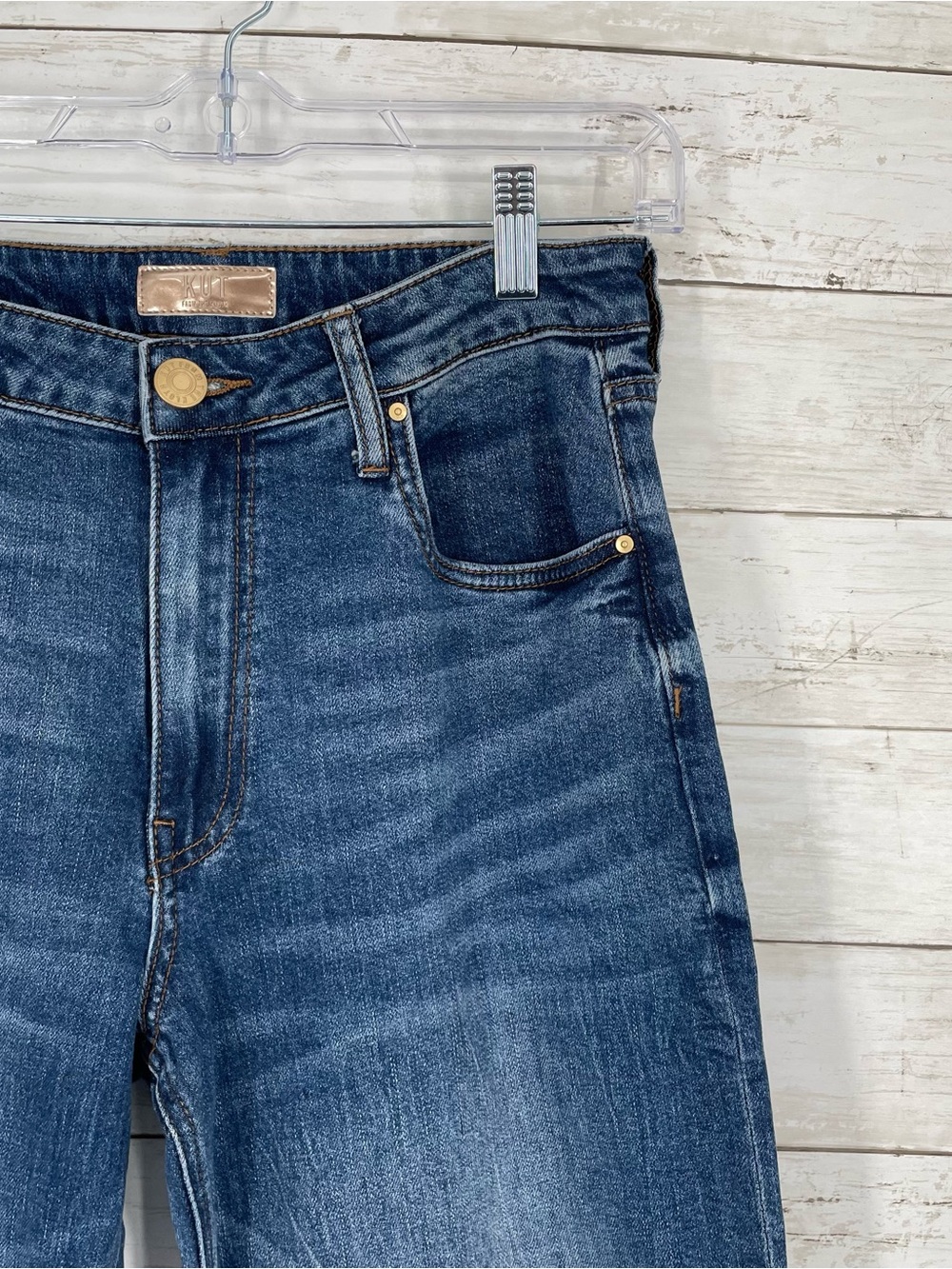 KUT‎ From The Kloth Ashley Slouchy Barrel Jeans Size 2 High Rise - Picture 5 of 11